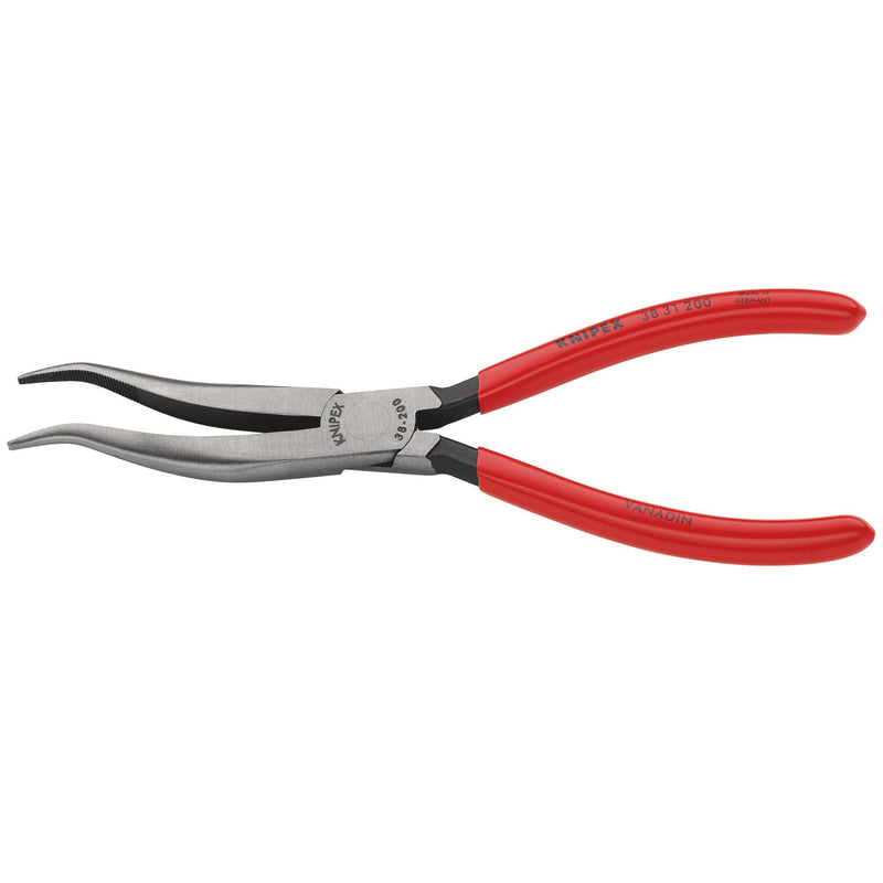 Draper 76812 KNIPEX 38 31 200 Mechanics' Bent Nose Pliers, 200mm