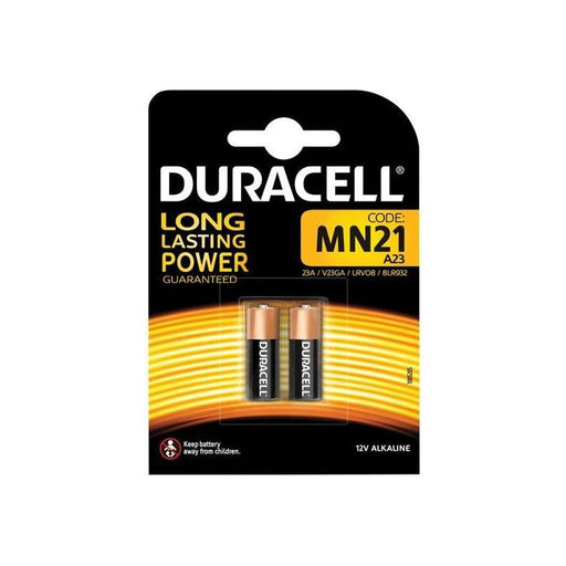 Duracell MN21 A23 LRV08 Battery (Pack 2) Duracell - RockBottom Northampton