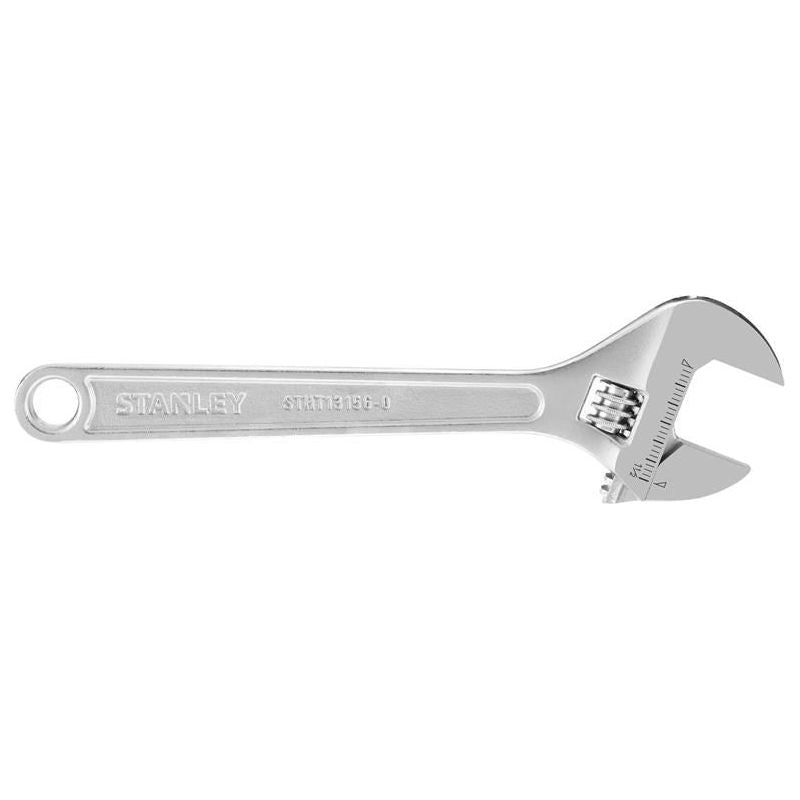 Stanley® Hand Tools Metal Adjustable Wrench 300mm (12in) STANLEY® Hand Tools - RockBottom Nothampton