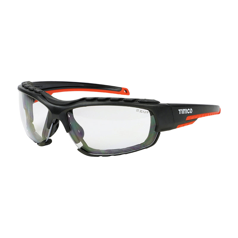 TIMCO Sport Style Safety Glasses Clear