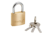Blue Spot Tools Brass Padlock Double Locking
