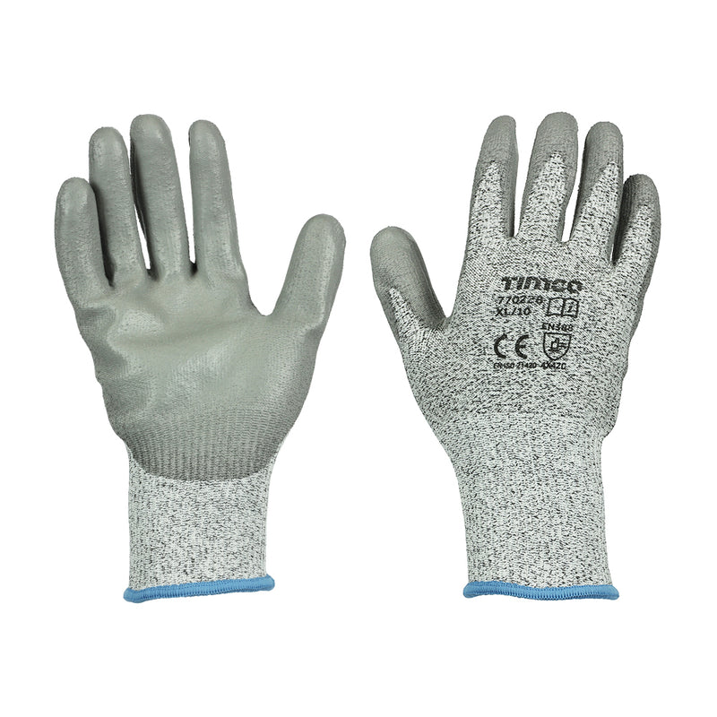 TIMCO High Cut C Glove PU HPPE Fibre