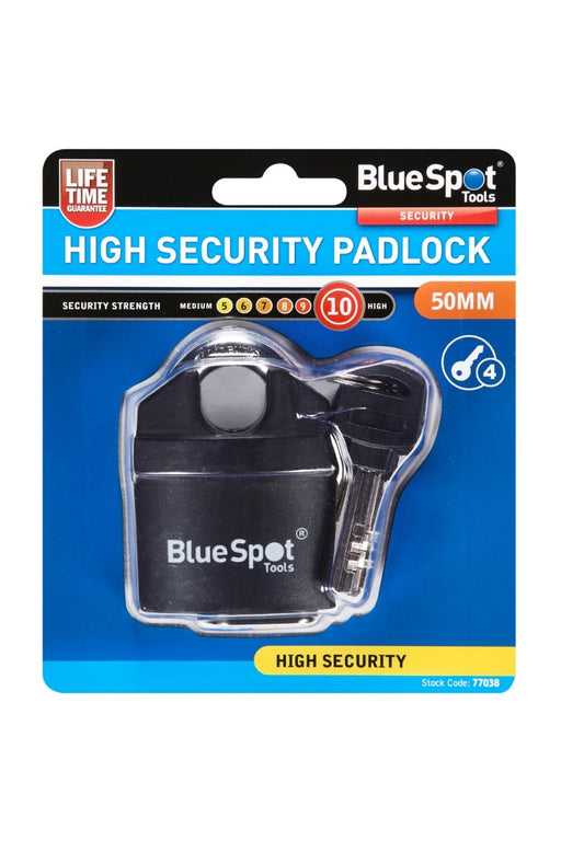 Blue Spot Tools High Security Padlock