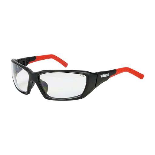 TIMCO Sport Style Adjustable Safety Glasses Clear