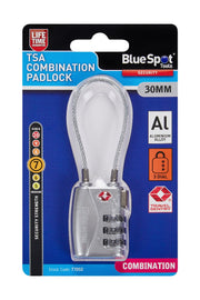 Blue Spot Tools TSA Combination Travel Lock