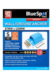 Blue Spot Tools Security Wall/Ground Anchor