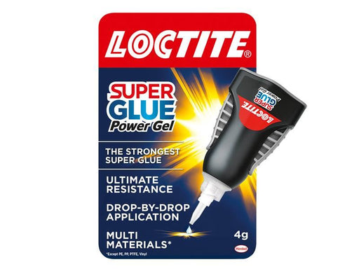 Loctite Super Glue Power Gel Control Bottle 4g Loctite - RockBottom Northampton