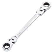 Draper HI-TORQ Metric Flexible Head Double Ring Ratchet Spanner, 12 x 13mm Draper - Town Tools