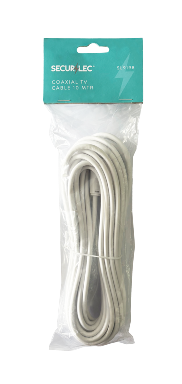 Securlec TV Coax Lead 10m