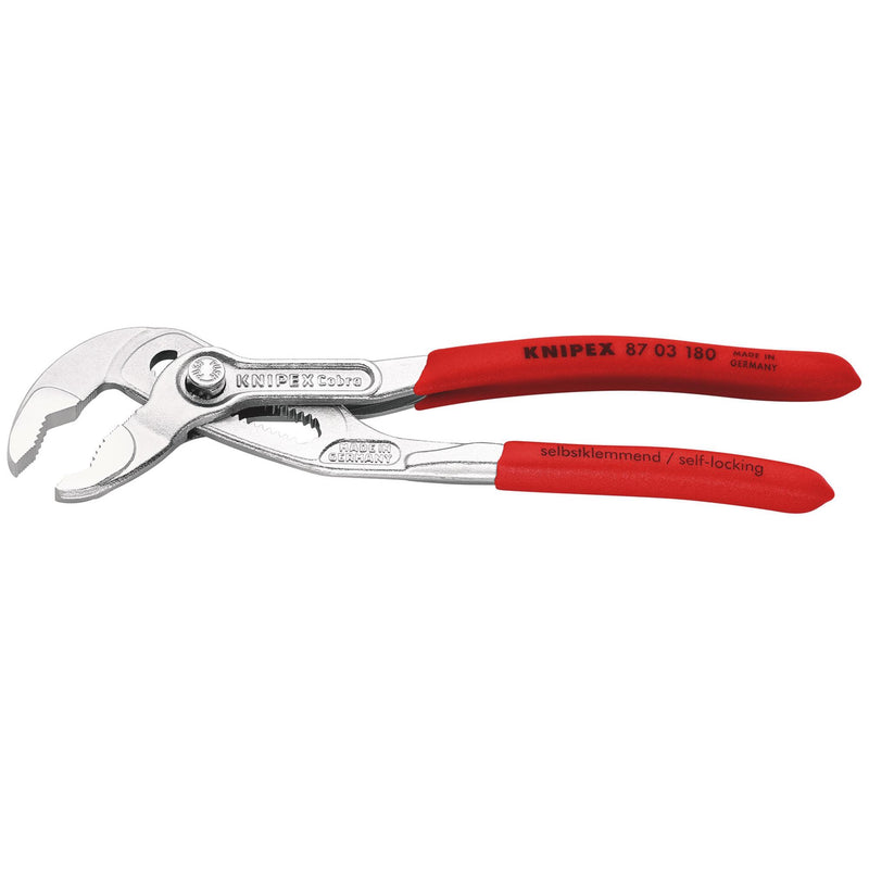Draper 77903 KNIPEX 87 03 180 Cobra® High-Tech Water Pump Pliers, 180mm