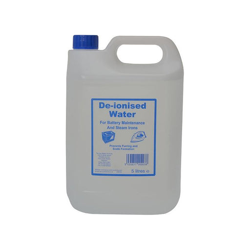 Tuw De-ionised Water 5 litre TUW - RockBottom Northampton