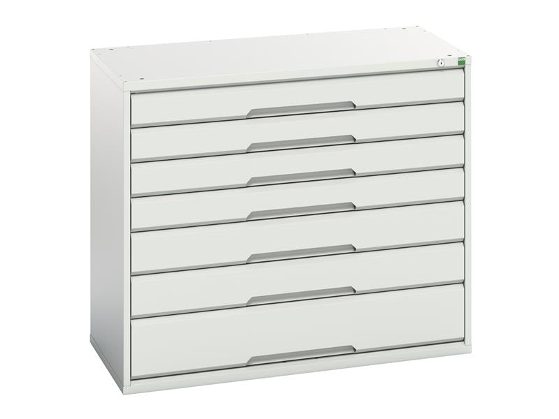 Bott Verso 7 Drawer Cabinet 1050 x 900mm Light Grey