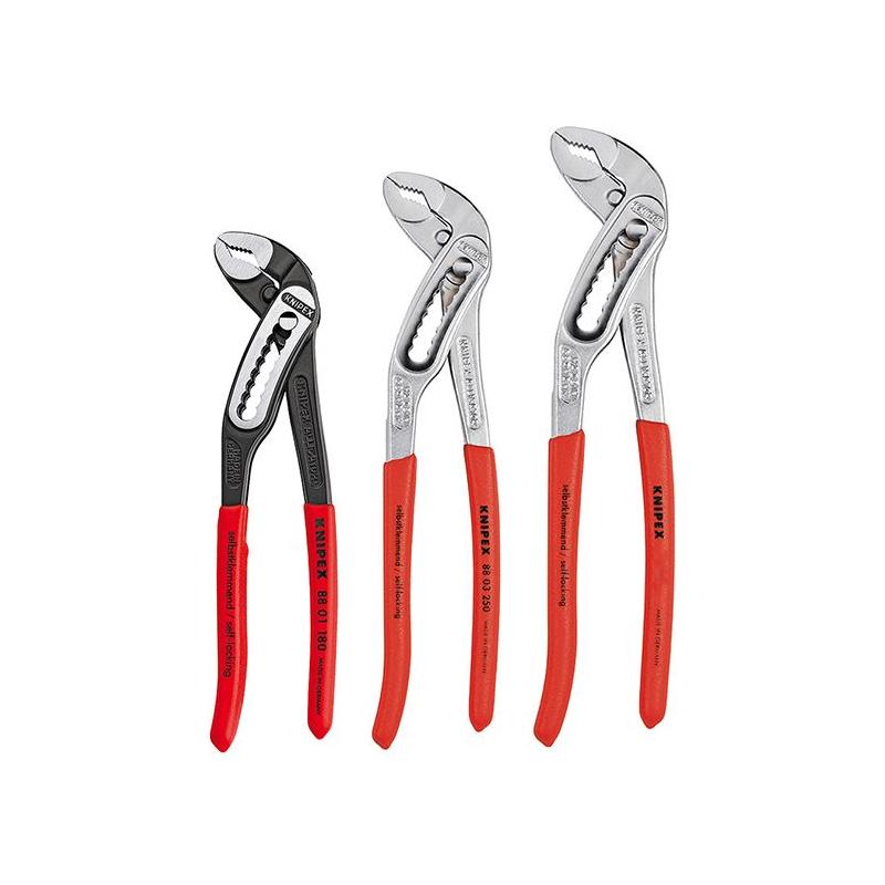 Knipex Alligator® Water Pump Pliers Set, 3 Piece Knipex - RockBottom Northampton