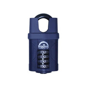 Squire CP40CS Combination Padlock 4-Wheel Closed Shackle 40mm Squire - RockBottom Nothampton