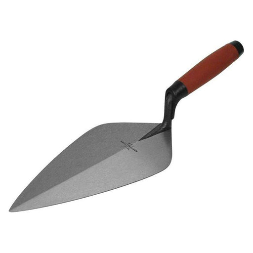Marshalltown 34D Wide London Pattern Brick Trowel DuraSoft® Handle 12in Marshalltown - RockBottom Northampton