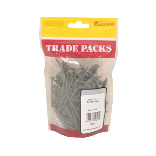 Timber Decking Screws - Green - 50mm x 4.5mm - (130 PK)