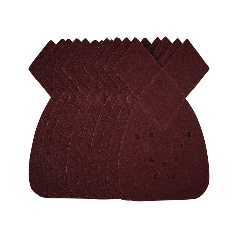 Draper Detail Sanding Sheets with Hook and Loop, 140mm, 80 Grit, SSD4 (Pack of 1 Draper - Town Tools 