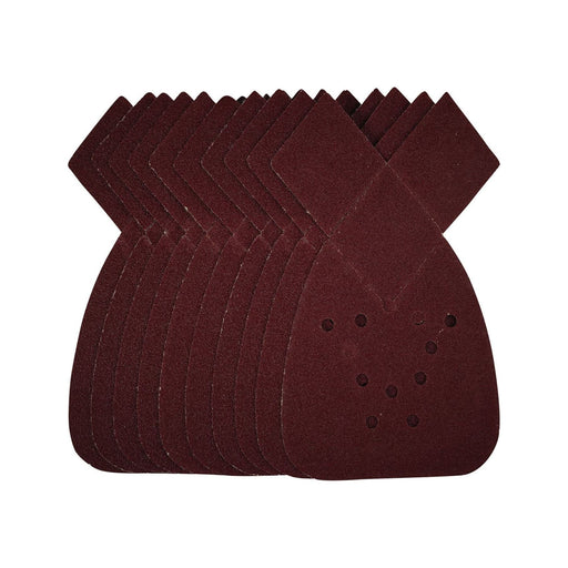 Draper Detail Sanding Sheets with Hook and Loop, 140mm, 80 Grit, SSD4 (Pack of 1 Draper - Town Tools 