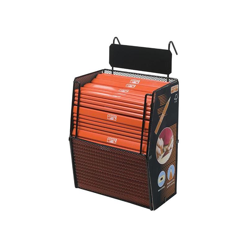 Bahco Carpenter's Pencil Display with 200 Pencils Bahco - RockBottom Northampton