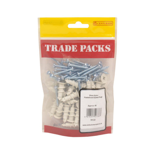 Plasterboard Fixing Plugs - Nylon - 35mm - (35 PK)