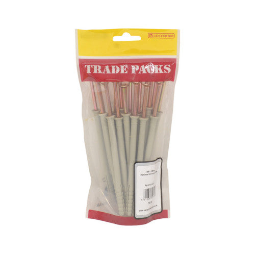 Hammer In Frame Fixings - Zinc Plated - M8 x 120mm - (18 PK)