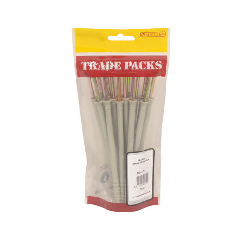Hammer In Frame Fixings - Zinc Plated - M8 x 140mm - (15 PK)