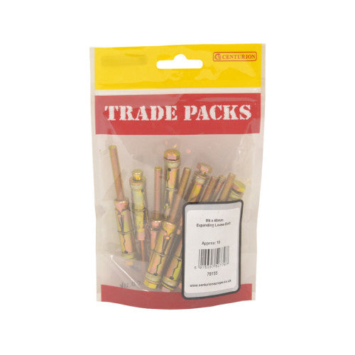 Expanding Loose Bolt - Zinc Plated - M6 x 40mm - (10 PK)