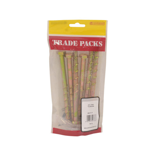 Thunder Bolts - Zinc Yellow Passivated - M10 x 150mm - (6 PK)