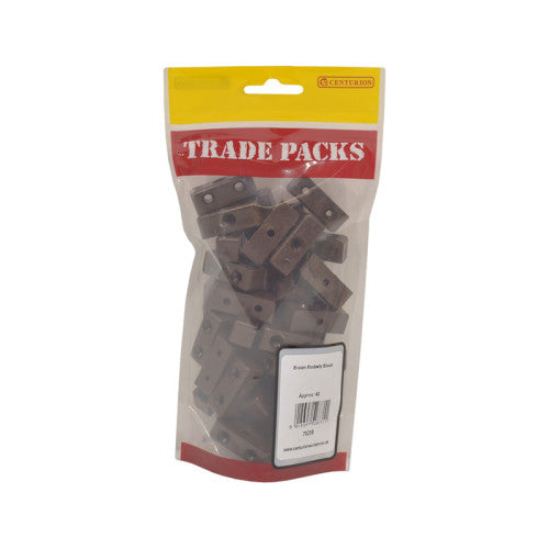 Modesty Blocks - Brown - 35mm - (40 PK)