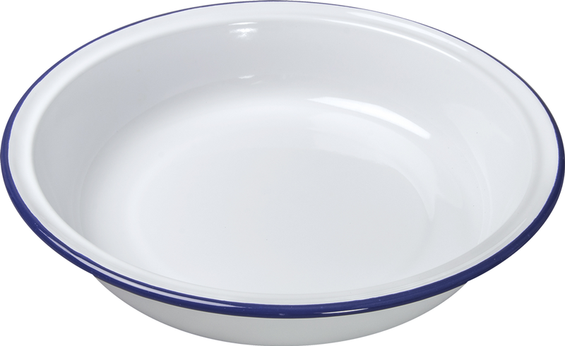 Falcon Round Pie Dish - Traditional White 18cm x 3.5D