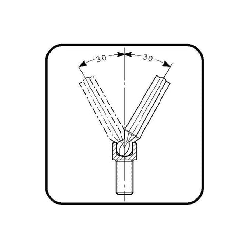 Bahco BE-9770 Metric Long Ball End Hex L-Key Set, 9 Piece Bahco - RockBottom Northampton