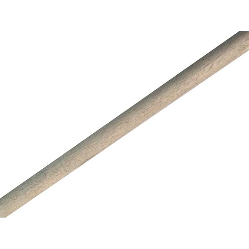 Faithfull Wooden Broom Handle 1.37m x 28mm (54 x 1.1/8in) Faithfull - RockBottom Northampton