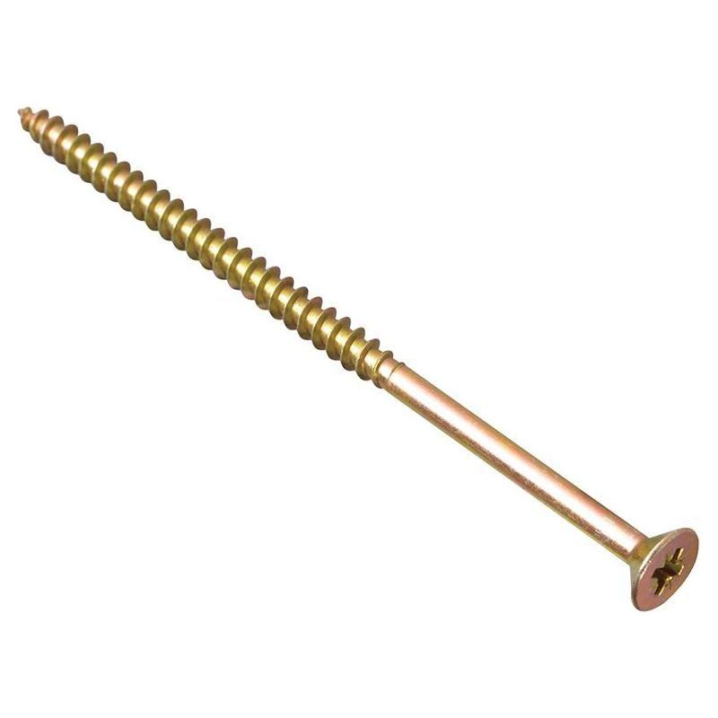 Forgefix Multi-Purpose Pozi Compatible Screw CSK ST ZYP 5.0 x 120mm Box 100 ForgeFix - RockBottom Northampton