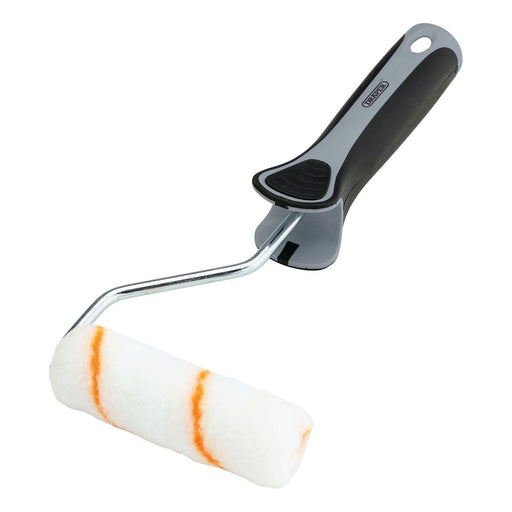 Draper Medium Pile Polyester Paint Roller with Soft Grip Handle, 4"/100mm Draper - Town Tools