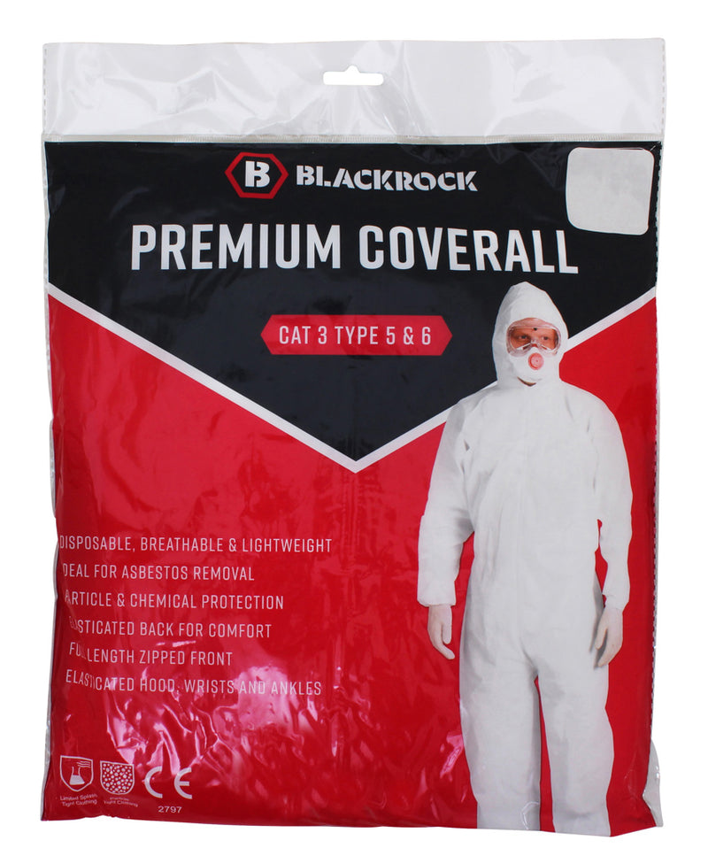 Blackrock Premium Category 5/6 Disposable Coverall - size L