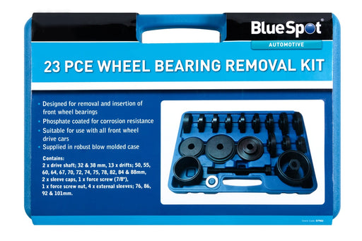 Blue Spot Tools 23 PCE Wheel Bearing Removal Kit