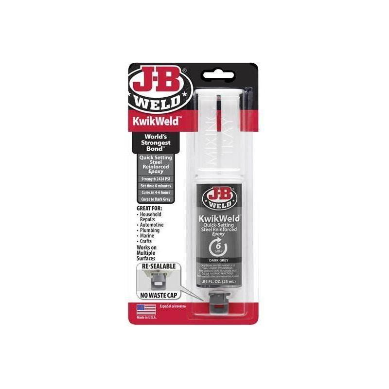 J-B Weld KwikWeld™ Epoxy Syringe 25ml J-B Weld - RockBottom Northampton