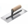 RST Notched Trowel 10mm (Square Notch) Wood Handle