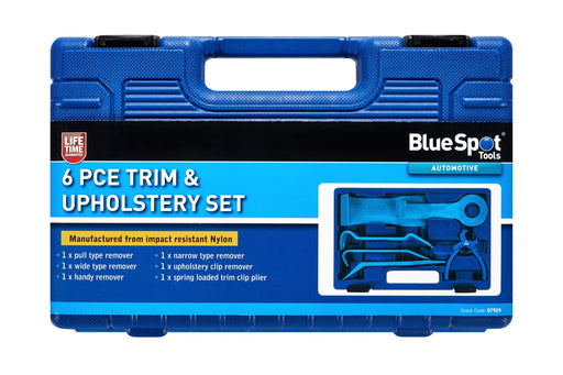 Blue Spot Tools 6 PCE Trim & Upholstery Set In Case