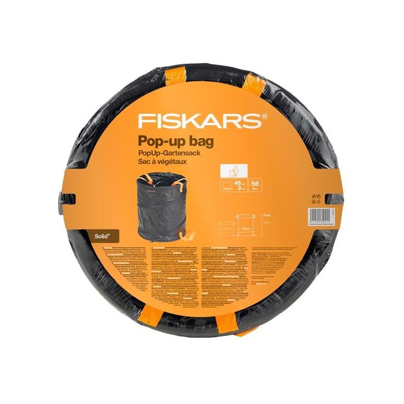 Fiskars Solid™ Popup Garden Bag 56 litre Fiskars - RockBottom Northampton