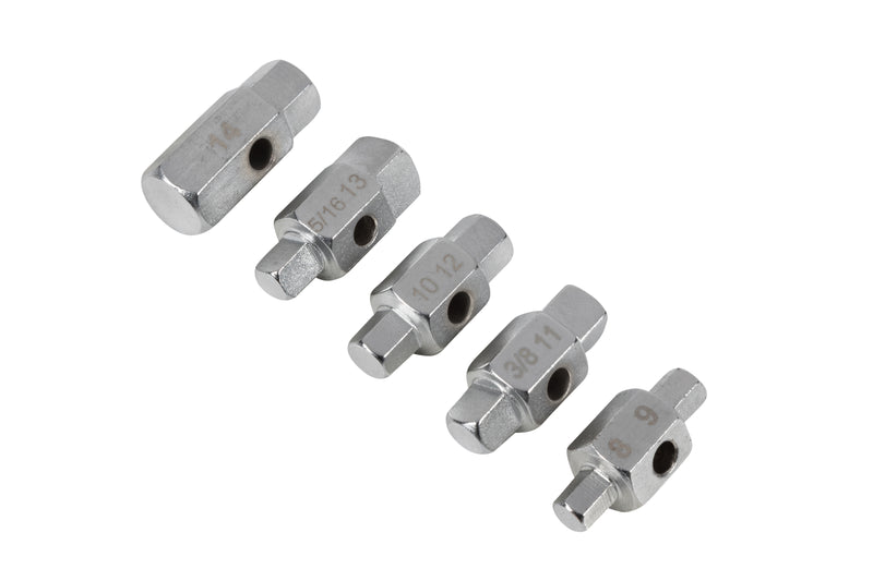 Blue Spot Tools 5 PCE Double Drain Plug Keys