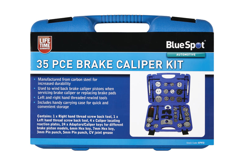 Blue Spot Tools 35 PCE Brake Caliper Kit