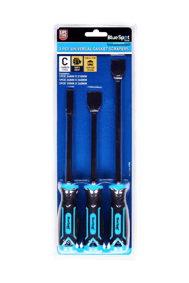 Blue Spot Tools 3 PCE Universal Gasket Scrapers