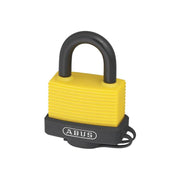Abus Mechanical 70AL/45mm Aluminium Padlock Yellow Keyed Alike 6401 ABUS Mechanical - RockBottom Northampton 