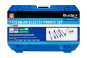 Blue Spot Tools 7 PCE Brake Bleeder Wrench Set (7-12mm)