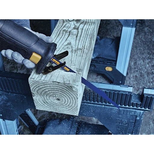 Irwin® 156R Sabre Saw Blade Nail Embedded Wood Cutting 300mm Pack of 5 IRWIN® - RockBottom Northampton