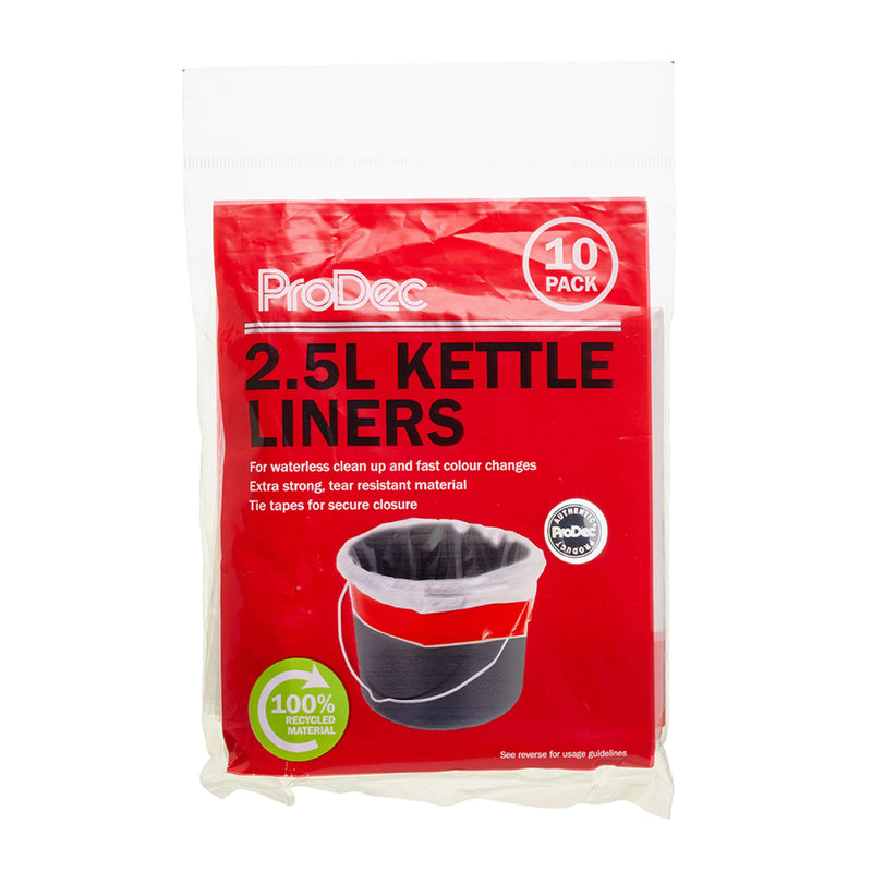 ProDec 10pk Disposable Liners for 2.5L Paint Kettle