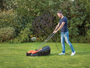 BLACK + DECKER BEMW451 Electric Lawnmower 32cm 1200W 240V BLACK + DECKER - RockBottom Northampton