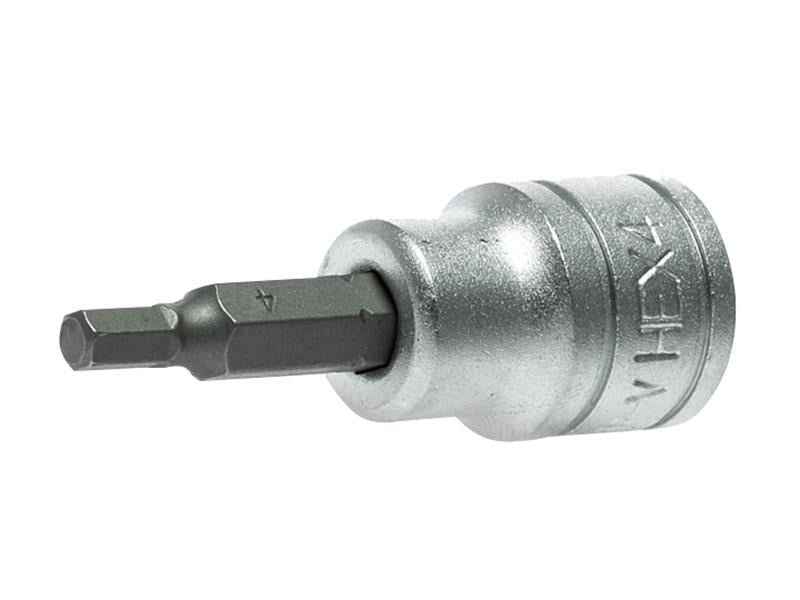 Teng S2 Hex Socket Bit 3/8in Drive 4mm