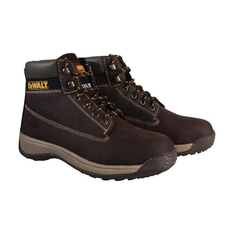 Dewalt Power Tools Apprentice Hiker Nubuck Boots Brown UK 6 EUR 39 DeWALT Power Tools - RockBottom Northampton